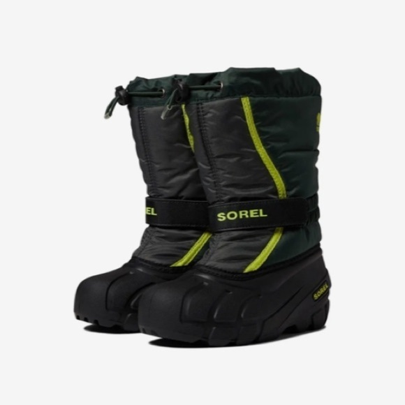 SOREL Kids Flurry™ winter snow boots Big Kid 4 insulated waterproof - Picture 1 of 7